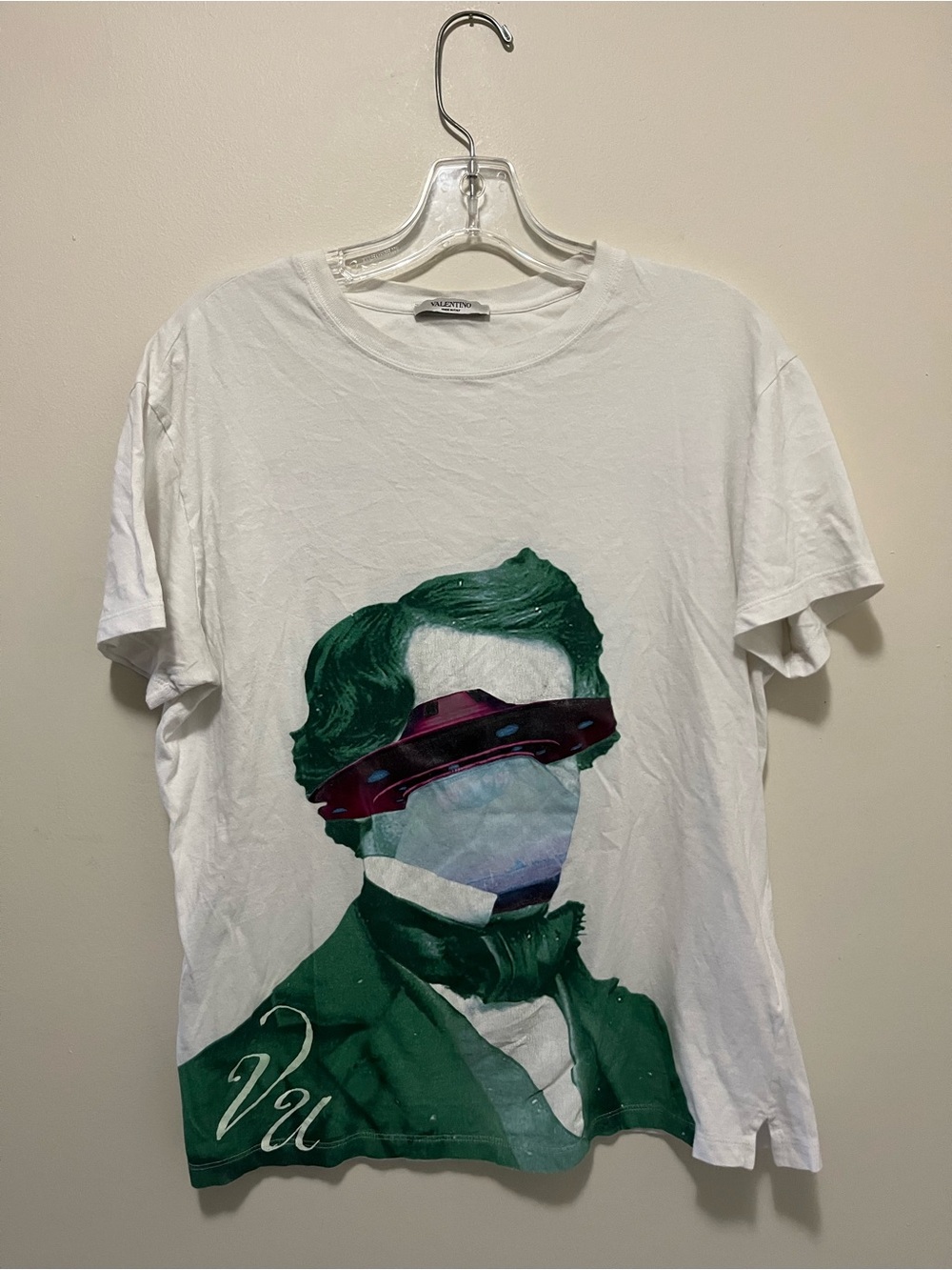 Valentino x Undercover Time Traveler UFO Graphic T-Shirt - Size XS